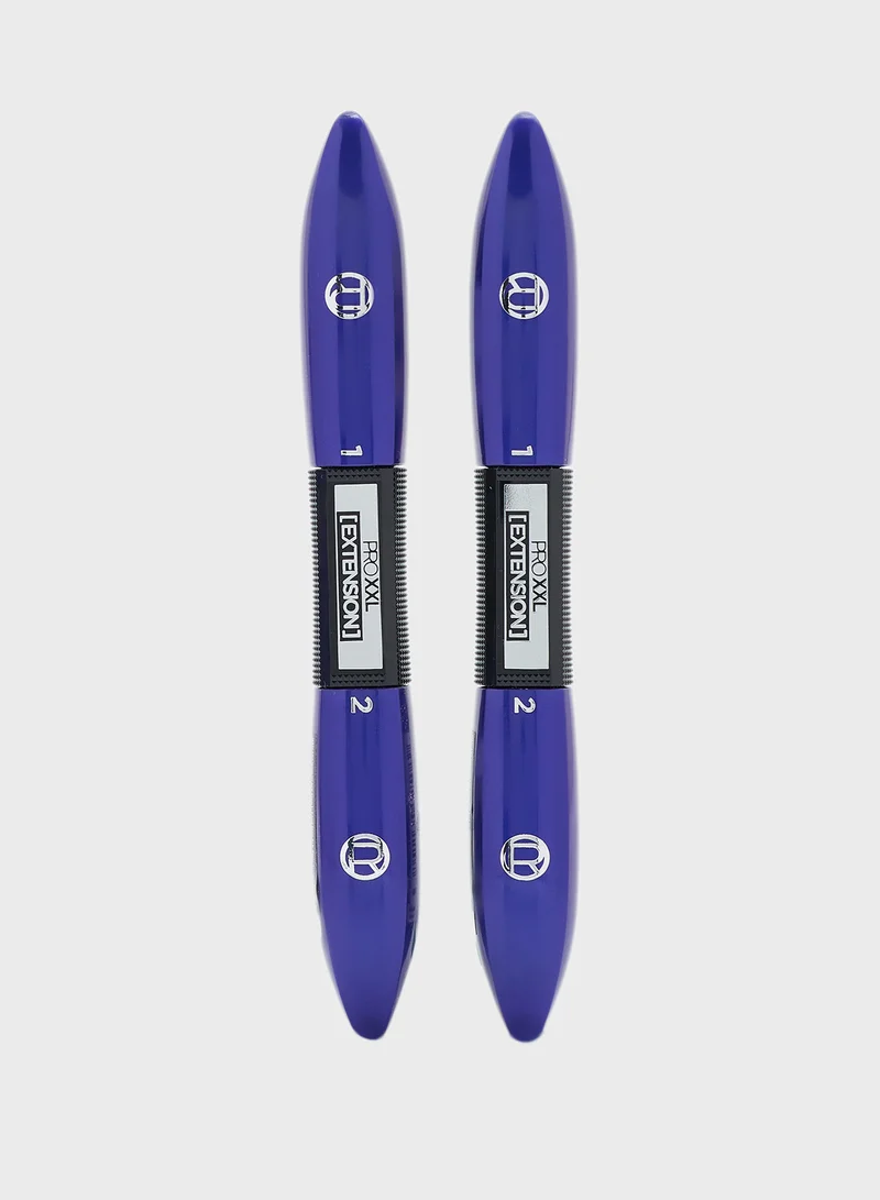 L'OREAL PARIS L'Oreal Paris, 2X Pro Xxl Extension Mascaras For Extended Lashes