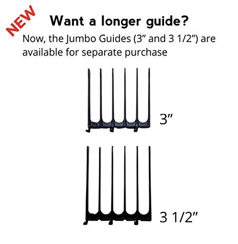 CombPal Scissor Clipper Over Comb - Barber Home Haircutting Guide Set (Classic Set, Gray) - Image 5