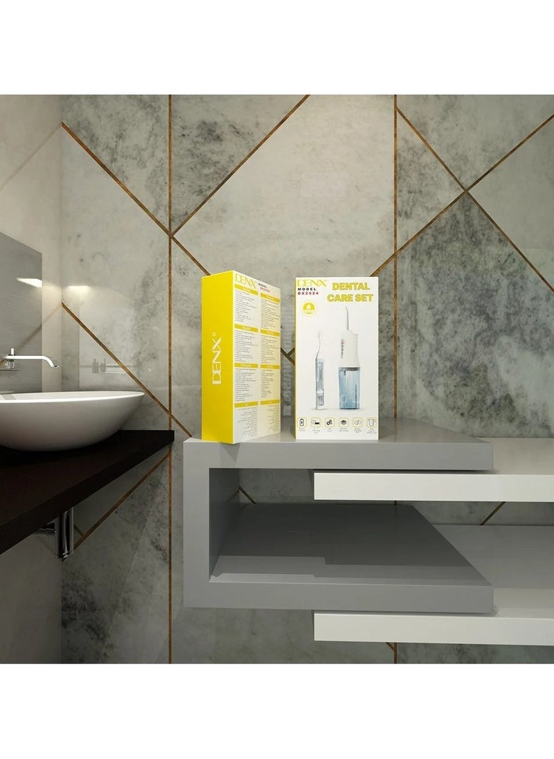 Denx Dental Care Set | Denex Dx2524 Smart Water Floss + Magic Brush - Image 4