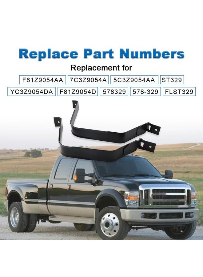 zayody Fuel Tank Straps Compatible with Ford F-250 Super Duty 1999-2010 F-350 Super Duty 1999-2007 F-450 Super Duty 2002 Fuel Tank Strap Replacement for F81Z9054AA YC3Z9054DA 578-329 ST329 - Image 3