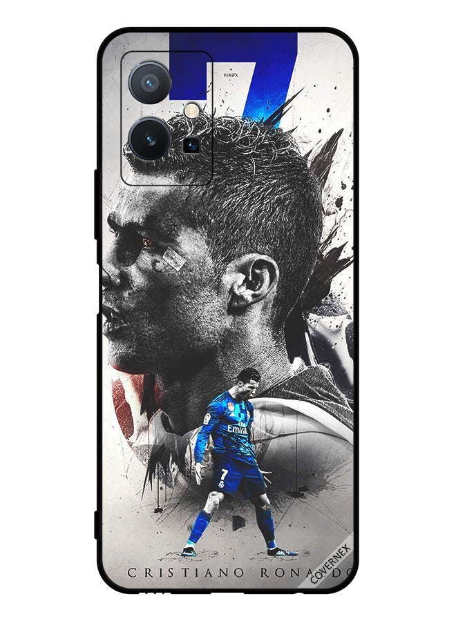 Covernex Protective Case Cover For vivo T1 5G Cristiano Ronaldo - Image 1