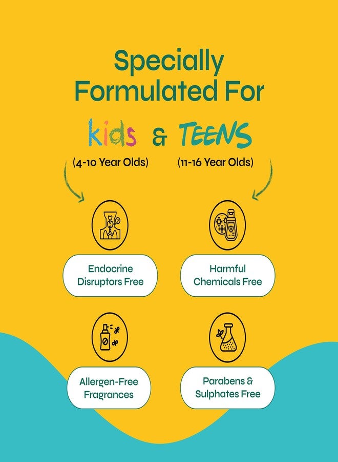 Tikitoro Kids Refreshing Body Wash | Pediatrician Approved | Deeply Cleanses, Hydrates & Refreshes Skin | Cucumber, Java Plum, Vitamin C & Aloe Vera | No Parabens & Sulphates, Age 4+ years (300ml) - Image 5