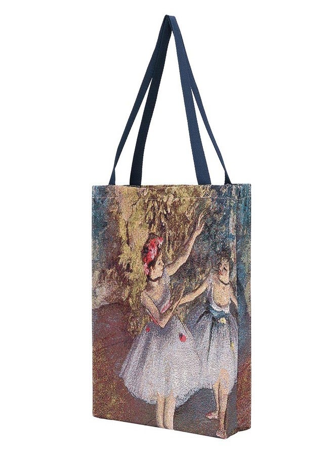 Signare Tapestry Foldable Tote Bag Reusable Shopping Bag Grocery Bag inspired by Edgar Degas (GUSS-ART-ED-BLR-2) - Image 1