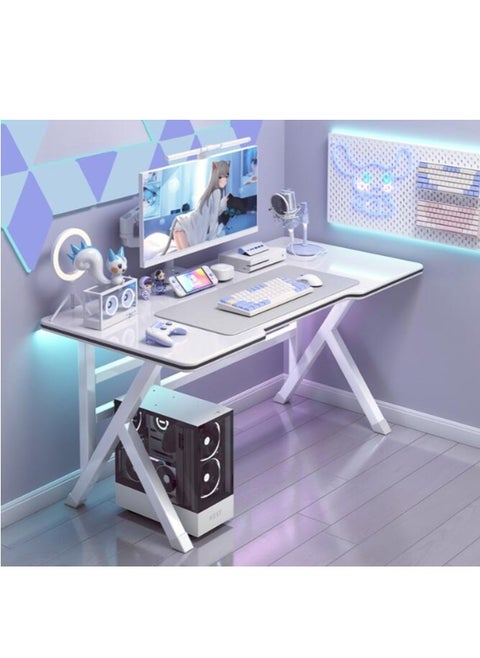 Computer Desk, Large Compact Studying table,Laptop Writing Table,Computer PC Gaming Desk For Small Space,Home,Office,Bedroom,Study
