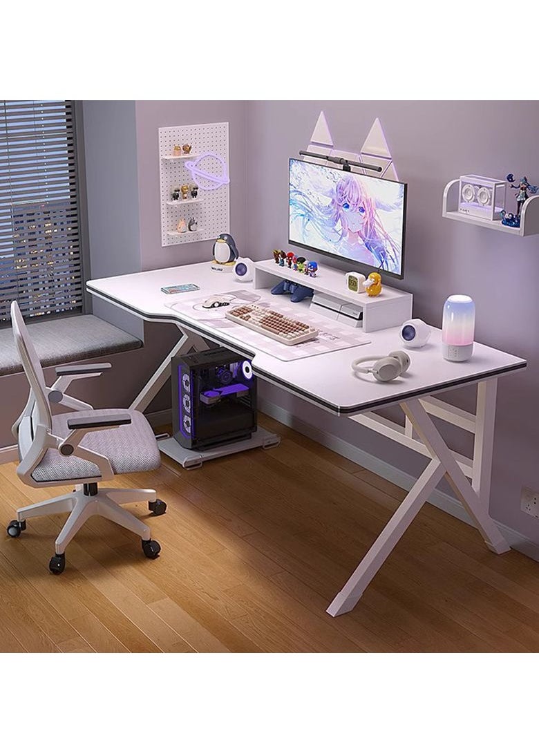 Computer Desk, Large Compact Studying table,Laptop Writing Table,Computer PC Gaming Desk For Small Space,Home,Office,Bedroom,Study