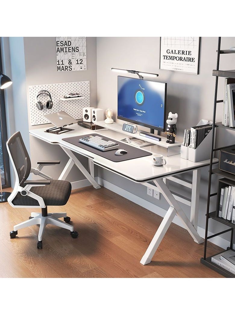 Computer Desk, Large Compact Studying table,Laptop Writing Table,Computer PC Gaming Desk For Small Space,Home,Office,Bedroom,Study