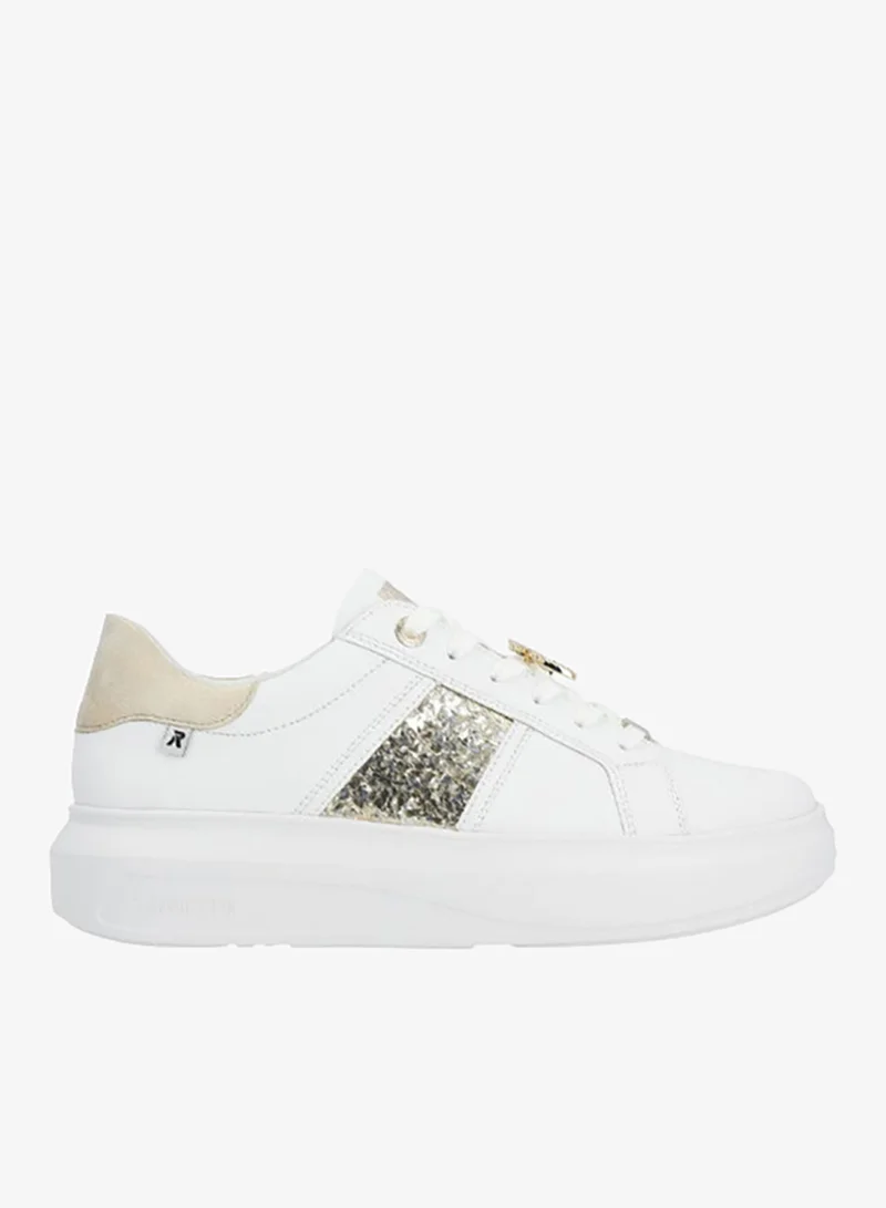 ريكر أحذية نسائية كاجوال رايكر إيفولوشن - أبيض  ذهبي