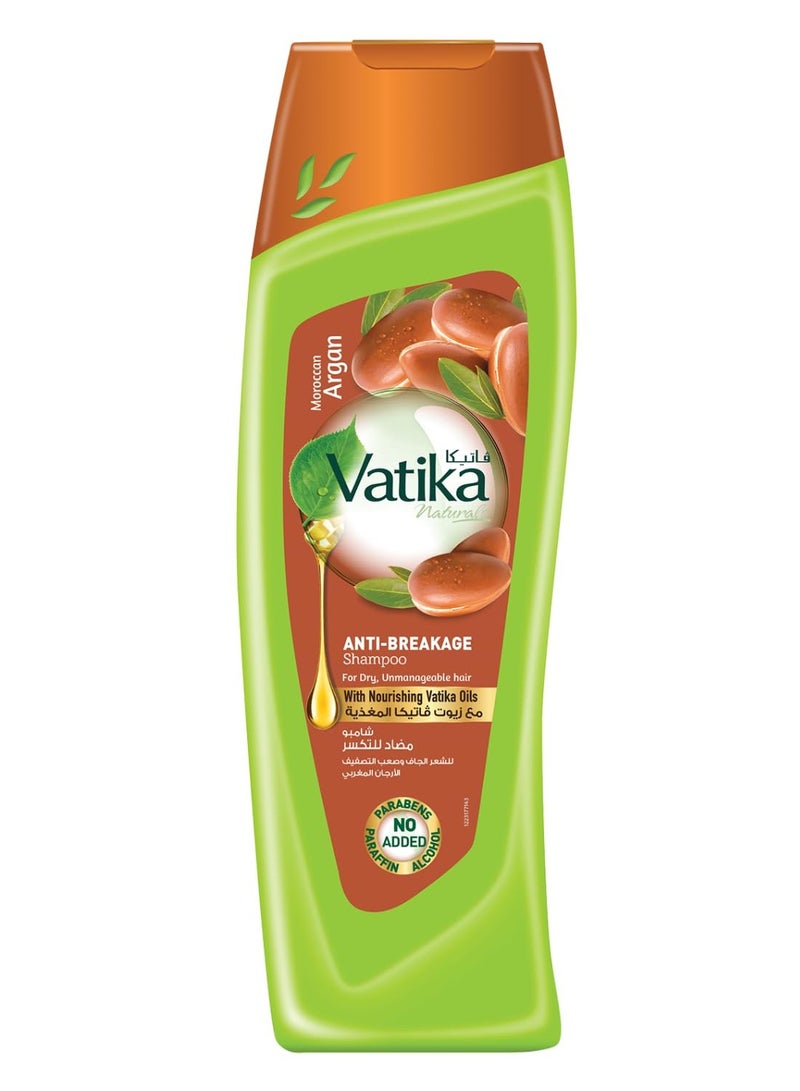 فاتيكا شامبو الأرغان المغربي الطبيعي المضاد للتكسر من ناتشورالز 200 مل | شعر ناعم مرطب | للشعر الجاف الذي لا يمكن التحكم فيه - Image 1