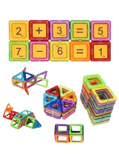 TEGRILO 36 Piece Magnetic Building Blocks Multicolor Clear 2D 3D Shapes Construction Tiles, Creative and Educational Magnetic Toys for Children  - Image 1