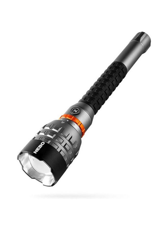 NEBO - DaVinci 18000 Lumens Rechargeable Flashlight Grey and Black 35 x 6.5 x 6.5 cm NEB-FLT-1015-G - Image 1