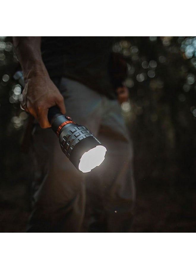 NEBO - DaVinci 18000 Lumens Rechargeable Flashlight Grey and Black 35 x 6.5 x 6.5 cm NEB-FLT-1015-G - Image 1