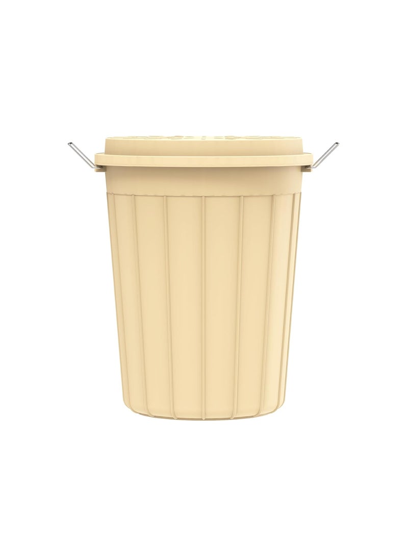 Cosmoplast 125L Round Plastic Drums with Lid In Multiple color  - Image 2