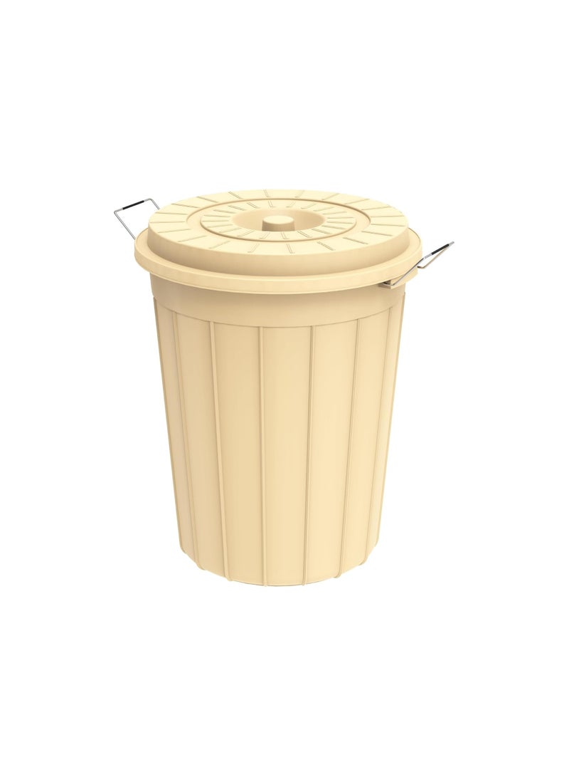 Cosmoplast 125L Round Plastic Drums with Lid In Multiple color  - Image 1