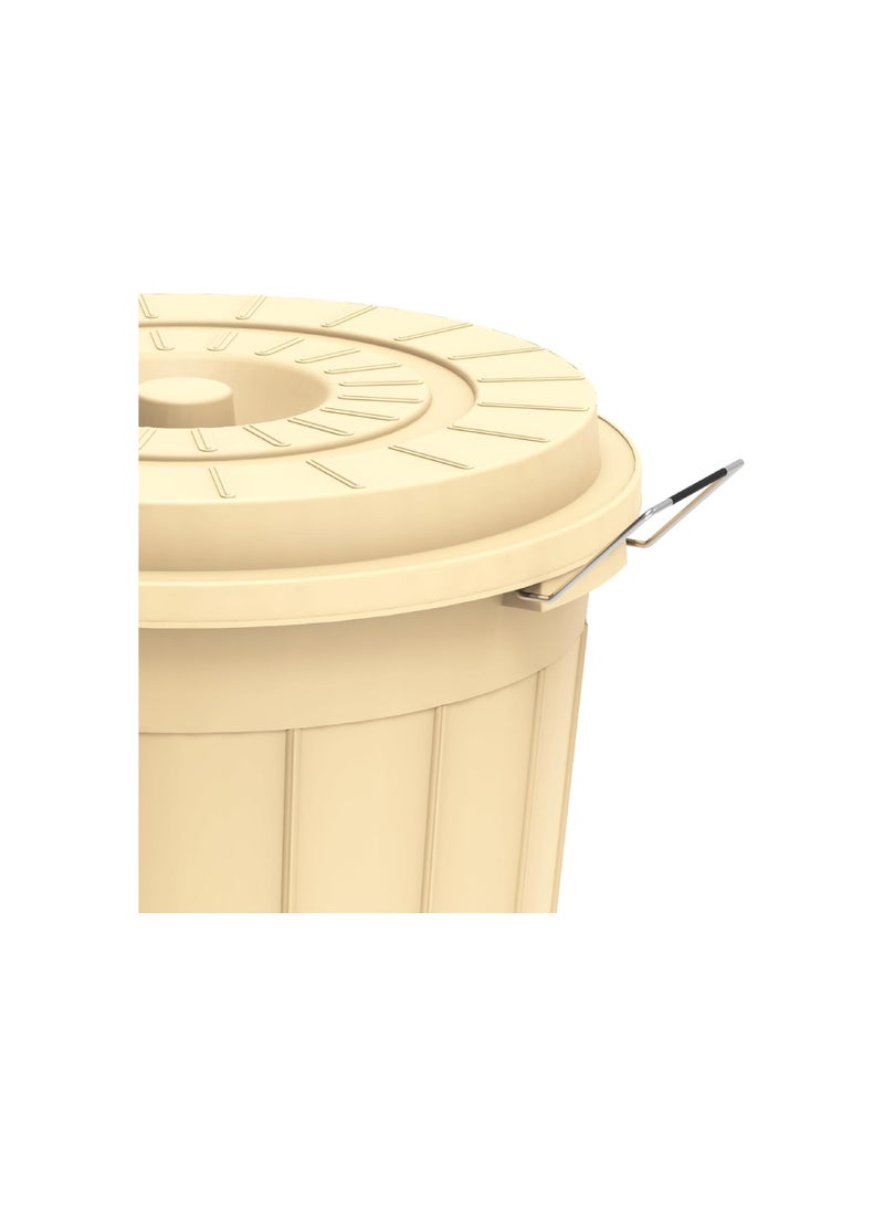 Cosmoplast 125L Round Plastic Drums with Lid In Multiple color  - Image 4