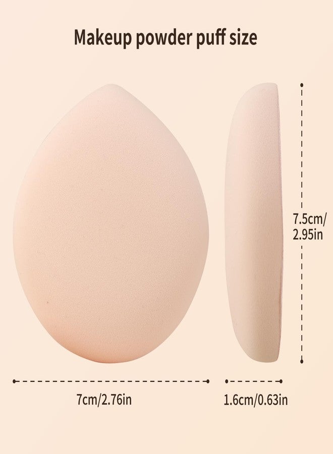 MSQ 5Pcs Makeup Sponge For Foundation Concealer and Powder, Triangle Powder Puff Soft Sponges Blender, Latex Free Blender Sponge For Liquid, Cream, Powder Seamless & Flawless Makeup, 2.75 in, Pink - Image 5