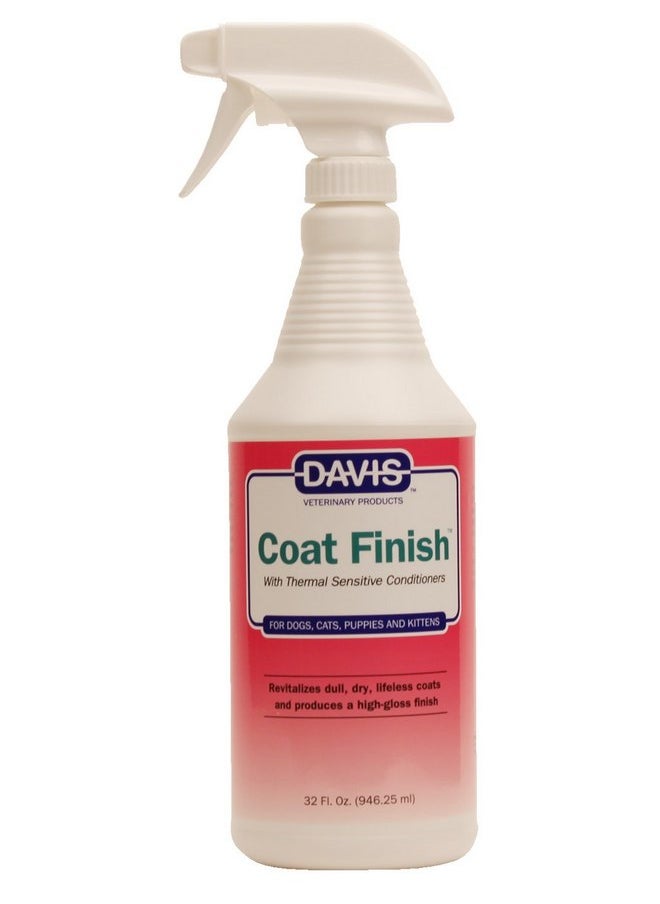 تصنيع ديفيس - بخاخ Davis CF32 Coat Finish Pet Spray، 32 أونصة - Image 1