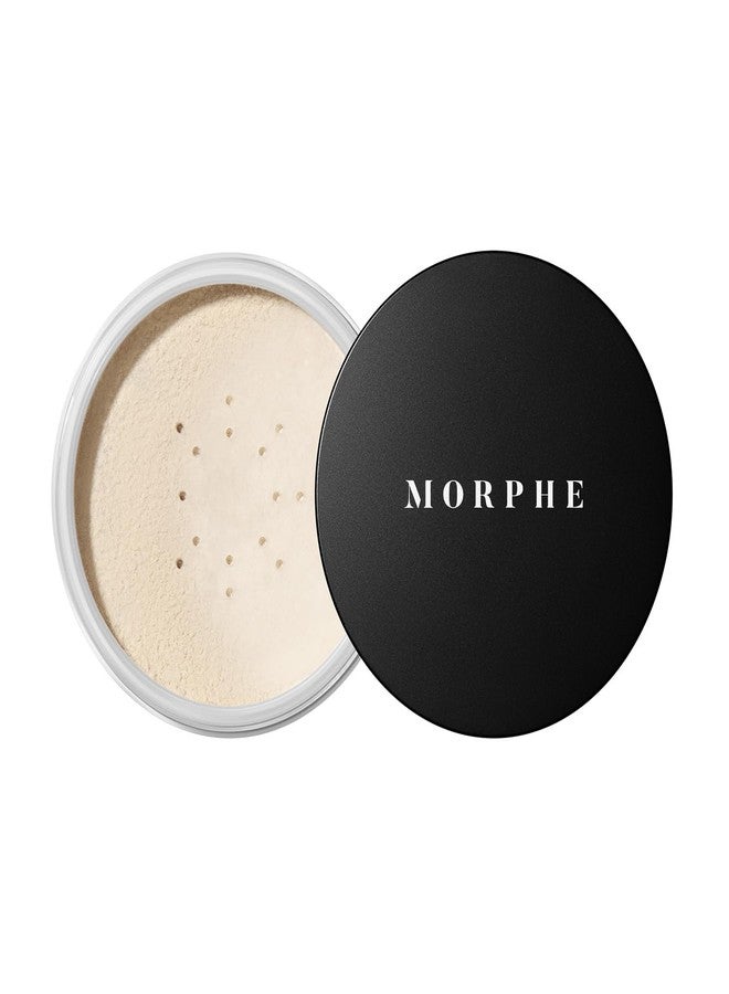 Morphe بودرة مورفي جومبو بايك آند سيت الشفافة - بودرة إنهاء خفيفة الوزن وخالية من التلك لمكياج الوجه مع لمسة ناعمة وطبيعية - تقلل اللمعان لمدة تصل إلى 24 ساعة - شفافة (0.62 أونصة)  - Image 1