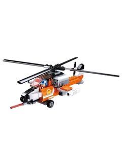 Sluban 129-Piece Aviation Series - Fire Helicopter Building Set With Figure, Multicolored  - Image 5
