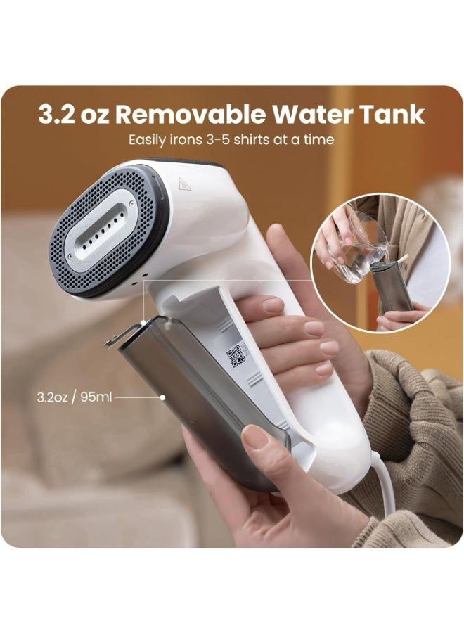 Neakasa Neakasa Magic 1 Portable Travel Steamer with Suction – 2-in-1 Steam Iron with 2300Pa Suction Power, Dual Modes for All Fabrics, 30s Fast Heat, 2 Water Tanks, Compact & Lightweight for Home & Travel  - Image 4