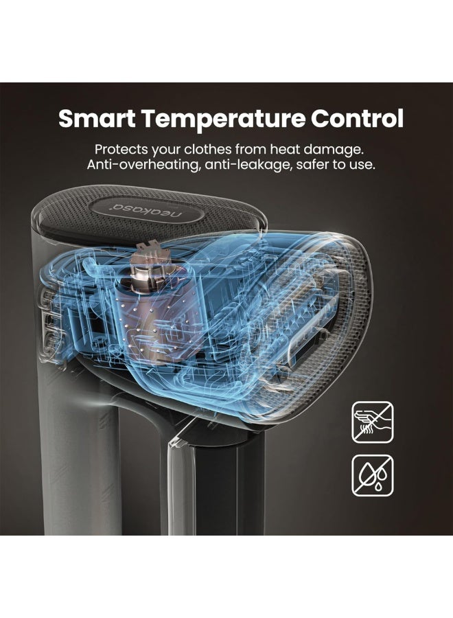 Neakasa Magic 1 Portable Handheld Garment Steamer, Air Iron Steamer with 2300Pa Suction, Fast Steam Wrinkle Remover, Dual Mode for All Fabrics, Instant Dry Technology, 30s Heat-Up, Travel Ready - Image 5