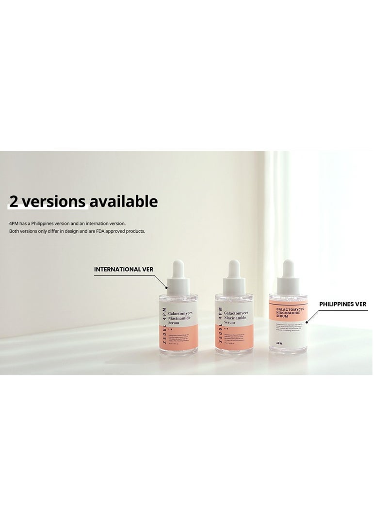 4PM Galactomyces Niacinamide Serum Face Serum for Sensitive Skin Wrinkles, Fine Lines, Uneven Skin Korean Skincare - Image 3