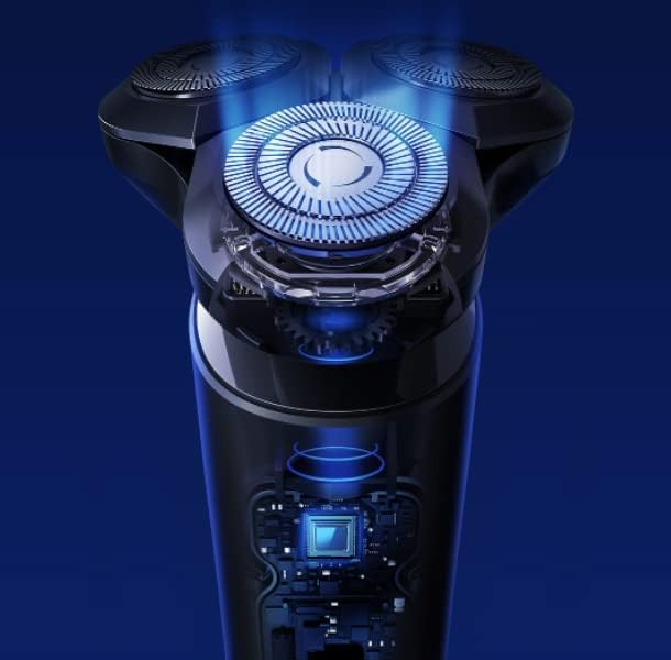 Xiaomi Electric Shaver S700 Ceramic Blades with Ultralong Service Life Fullcoverage Aluminum Alloy Body Directdrive Brushless Motor for Quiet Operation 3 Speeds Black - Image 4