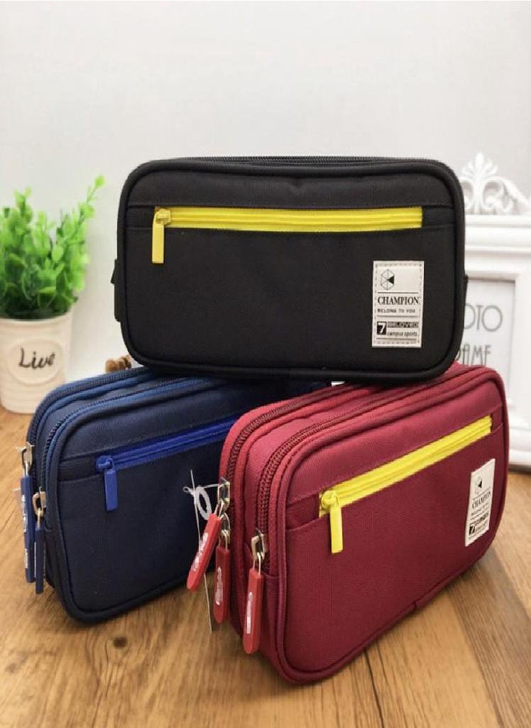 Eckek - Large Capacity Pencil Case Stationery Cute Boys Girls Gift Pen Bag Pen Box Pencil Cases Storage Student School Office Supplies - Image 1