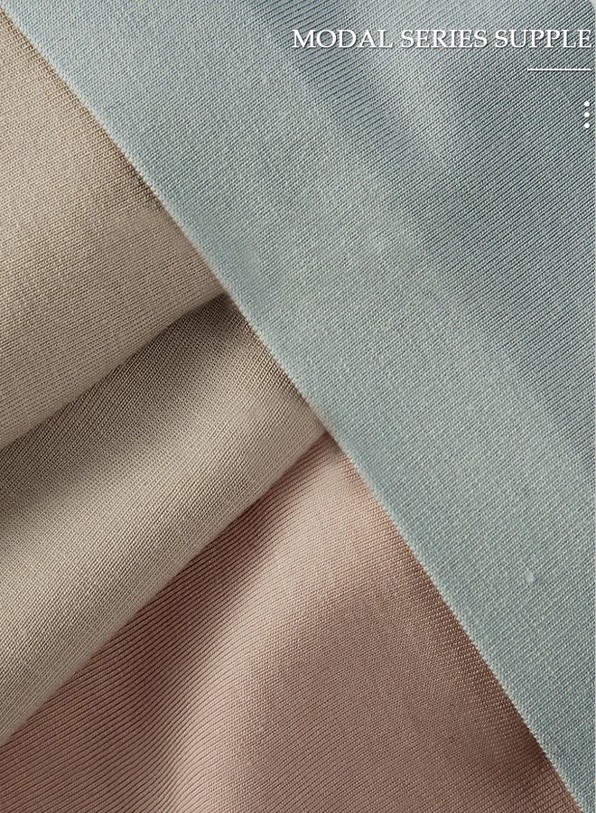 DUNISO 3PC Women's Briefs Ladies Girl's Mid-waist Modal Underwear High Stretch Panties Soft Underpants Underwear Full Coverage Panties Multicolor - Image 2