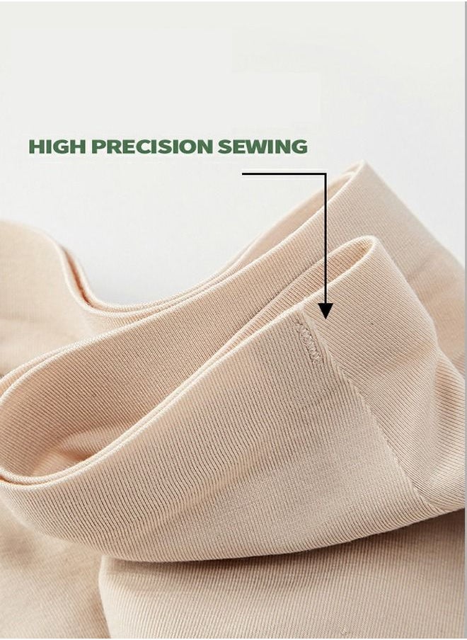 DUNISO - 3PC Women's Briefs Ladies Girl's Mid-waist Modal Underwear High Stretch Panties Soft Underpants Underwear Full Coverage Panties Multicolor - Image 1