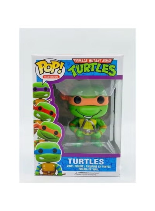 POP Funko Pop! Teenage Mutant Ninja Turtles Michelangelo TV Series Collectible Vinyl Figure - Image 3