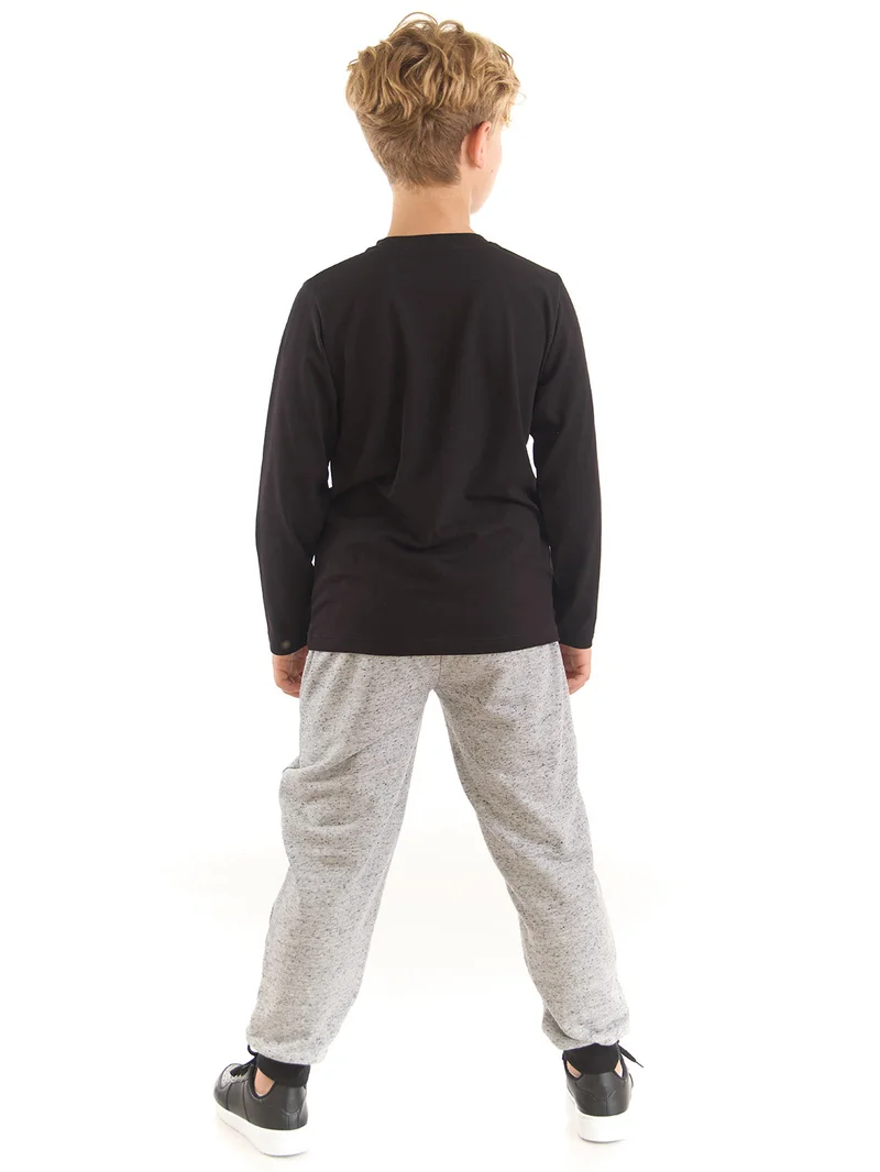 دينوكيدس طقم تي شيرت وبنطلون لطفل رائد فضاء وكلب