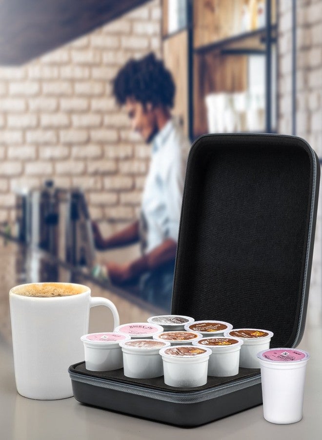 ROMAUNT Coffee Pods Holder Compatible For K-Cup, Accessory For Portable Camping Coffee Maker, Protective Travel Carrying Case Single Serve Manual Machine Brewer, Holds 9 Count - Image 5
