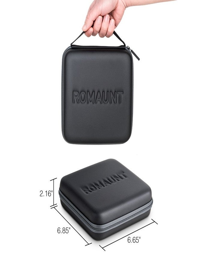 ROMAUNT Coffee Pods Holder Compatible For K-Cup, Accessory For Portable Camping Coffee Maker, Protective Travel Carrying Case Single Serve Manual Machine Brewer, Holds 9 Count - Image 3