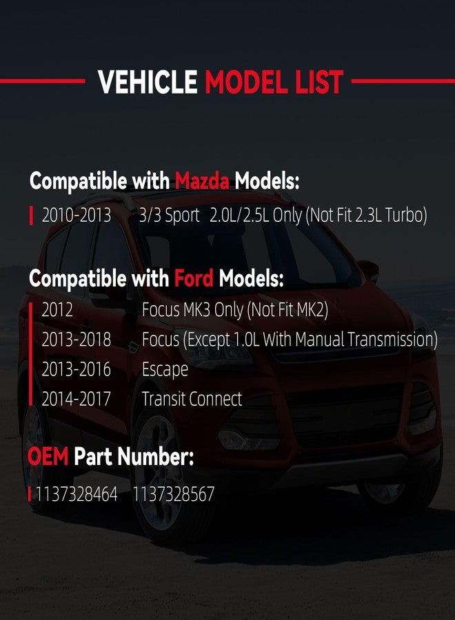 PLDDE New 1pc 1137328567 Engine Radiator Cooling Fan Control Module Unit Compatible with 12-18 Focus 13-16 Escape 14-17 Transit Connect 10-13 Mazda 3 - Image 3