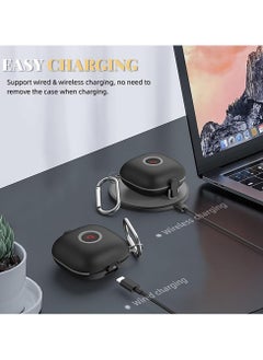 Generic For Beats Fit Pro 2021 Earbuds case，Armor Shockproof Protective with Anti-Lost Lanyard Keychain with Lock(Black)  - Image 5