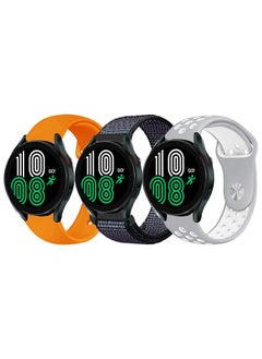 Perfii 3pcs Watchband Bundle Compatible with all Samsung, Huawei and Amazfit with 20mm band size  - Image 1