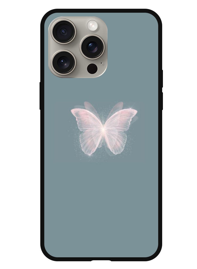 Theodor Protective Case Anti Scratch Shock Proof Bumper Cover For iPhone 15 Pro Max Butterfly - Image 1