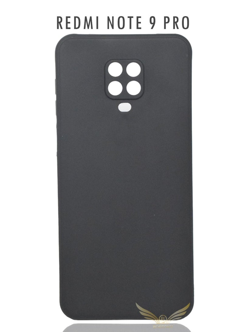 BORTONY Redmi Note 9 Pro Case,Liquid Silicone Protective Case Cover With Camera Protection For Xiaomi Redmi Note 9 Pro - Image 1