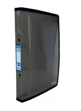 Maxi A4 Ring Binder With 2 Ring Translucent Black, waterproof, dust-proof, very practical, and reusable - pzsku/Z8BDB049C918433A6FFD1Z/45/_/1697185256/87da88f6-5226-4d3a-98be-6cf432d6b82f
