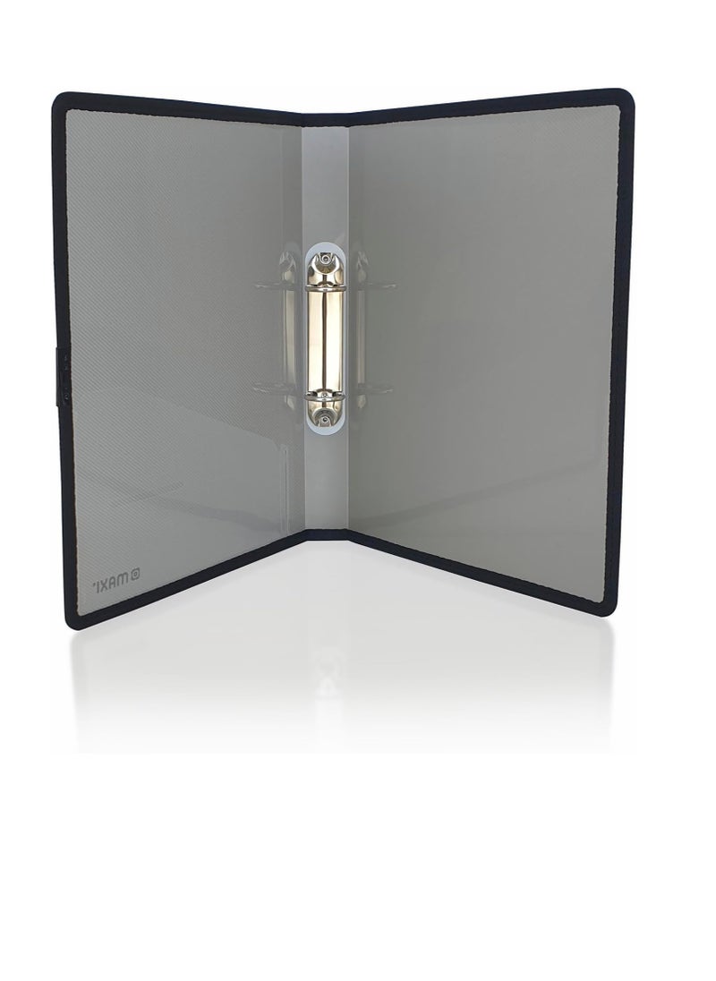Maxi Maxi A4 Ring Binder With 2 Ring Translucent Black, waterproof, dust-proof, very practical, and reusable  - Image 2