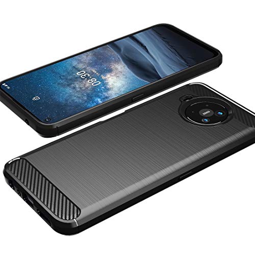 Osophter for Nokia 8.3 5G Case,Nokia 8V Case Shock-Absorption Flexible TPU Rubber Protective Cell Phone Cover for Nokia 8.3(Black) - Image 4