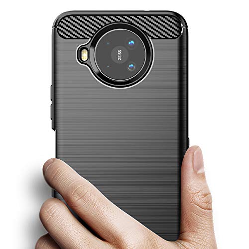 Osophter for Nokia 8.3 5G Case,Nokia 8V Case Shock-Absorption Flexible TPU Rubber Protective Cell Phone Cover for Nokia 8.3(Black) - Image 3