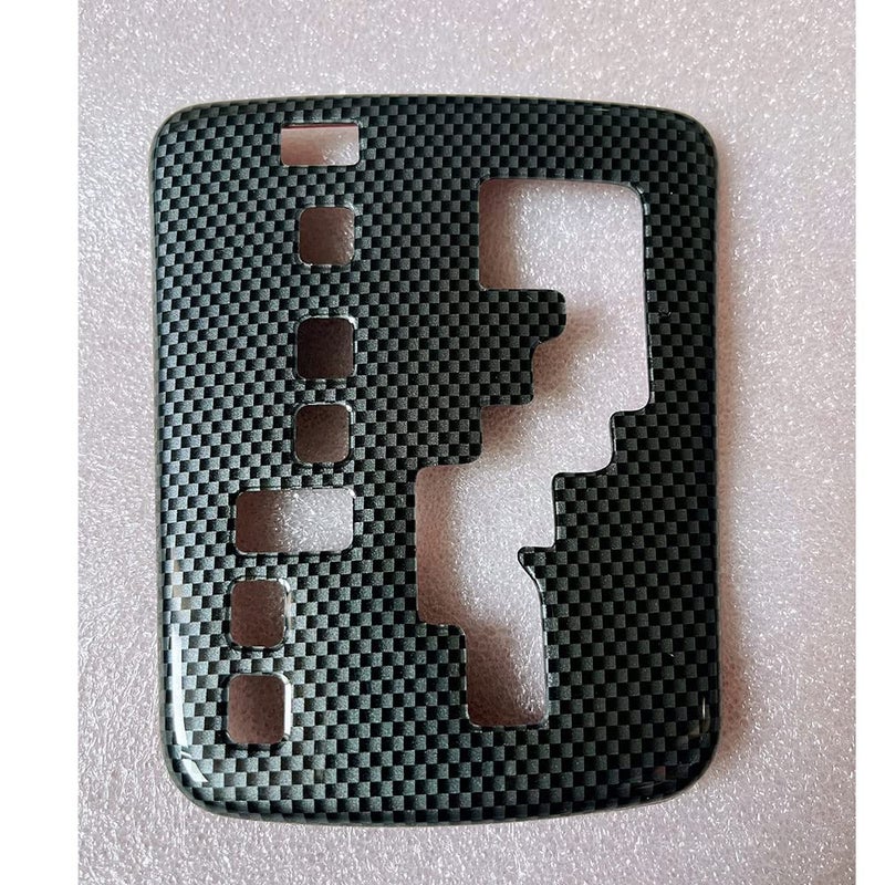 SZFKACCESS for 2007 2008 2009 2010 2011 2012 2013 Toyota Corolla AT model Carbon Fiber ABS Gear Shift Lever Frame Trim (7 holes AT model) - Image 5
