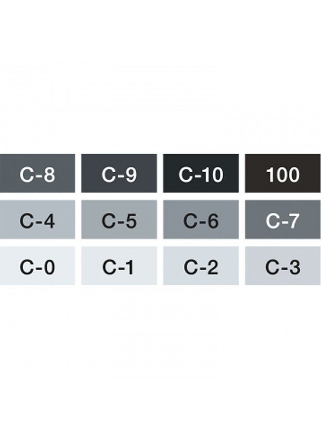 Copic Markers 12-Piece Cool Gray Set - Image 2