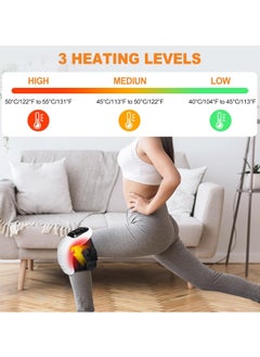 TIGER Portable Knee Massager with Heat, Red Light & Enhanced Light Therapy - Cordless Knee Massager for Relaxing Tight Muscles & Relieving Minor Joint Stiffness and Discomfort - Effective Knee Pain Relief & Muscle Relaxation  - Image 5