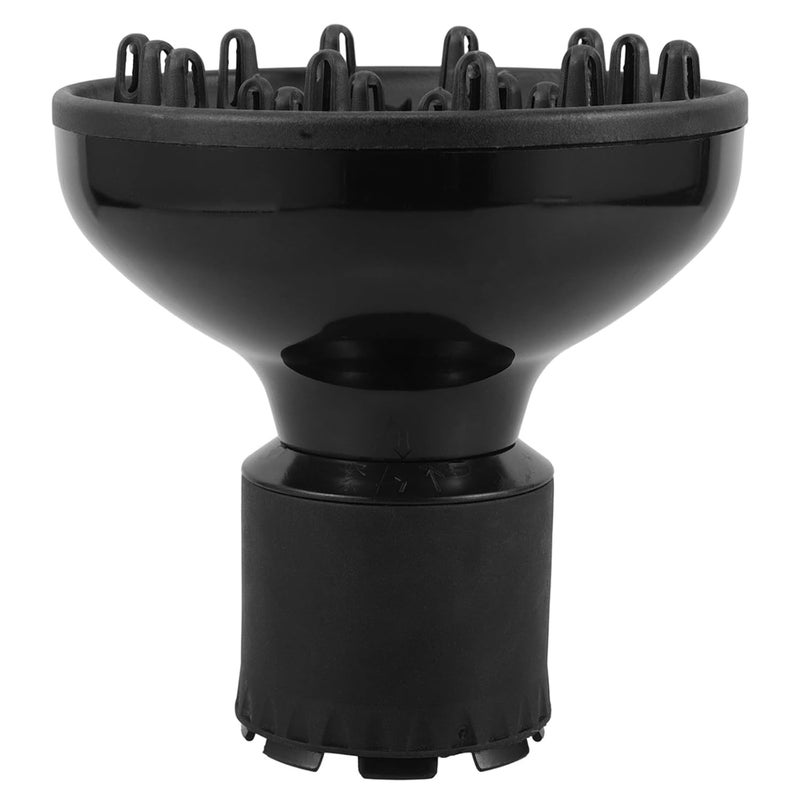 Spec upgraded improved quality ABOOFAN Universal Hair Diffuser Attachment for Curly Hair Silicone Diffuser Nozzle 4.2-6.2 Inch Adjustable Airflow for Salon and Travel Use Standard fit - Image 1