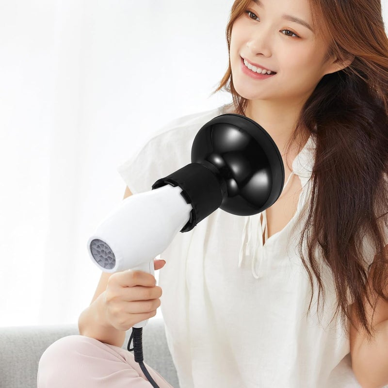 Spec upgraded improved quality ABOOFAN Universal Hair Diffuser Attachment for Curly Hair Silicone Diffuser Nozzle 4.2-6.2 Inch Adjustable Airflow for Salon and Travel Use Standard fit - Image 4