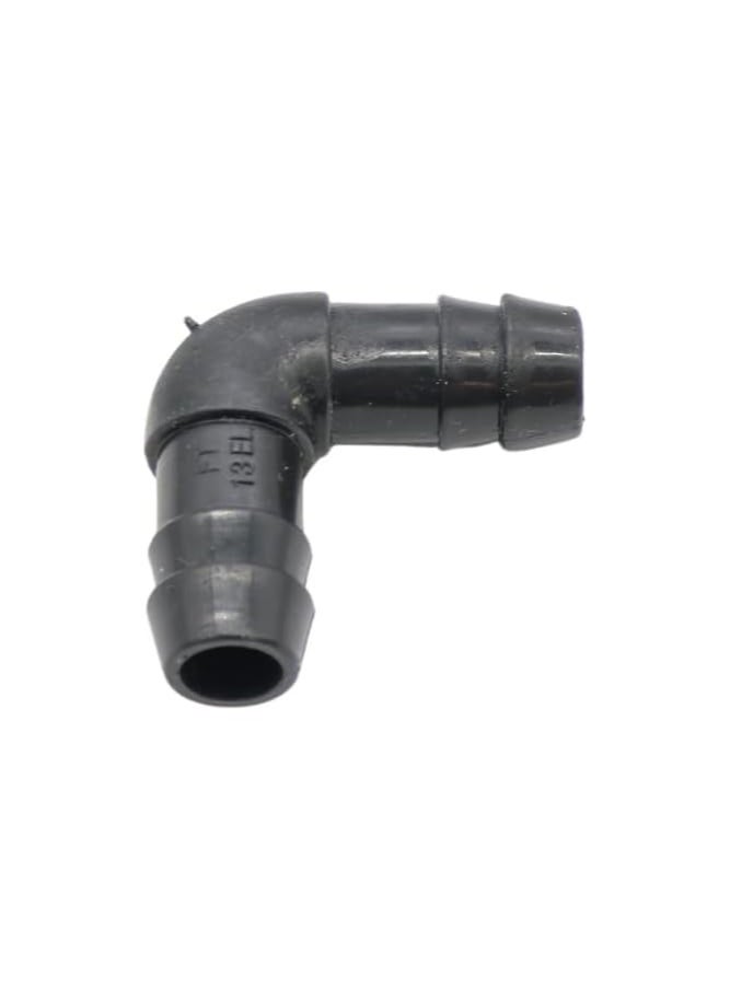 Generic FG ZAIN Drip Irrigation 13 mm Elbow, Black, 30 Pieces Packet – Durable Drip Irrigation Fittings for Garden and Greenhouse Systems, Use for Indoor Outdoor Gardening, Farms  - Image 1