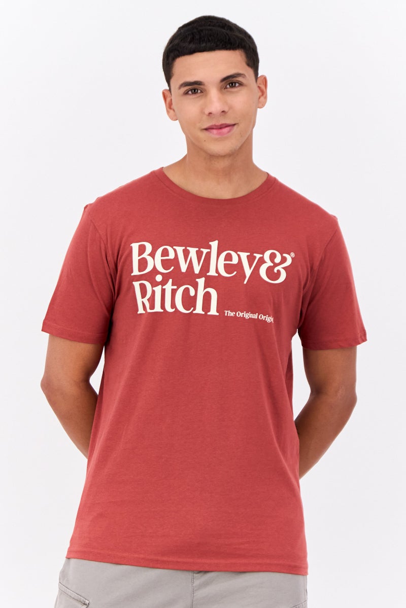 Bewley & Ritch Men 5 Piece Crew Neck Short Sleeves Graphic Printed T-Shirt, White - Image 2