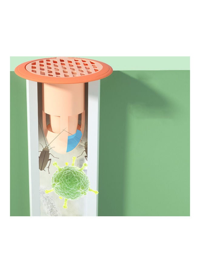 NIBEMINENT Anti-Clogged Lightweight Drain Filter Pink - Image 2